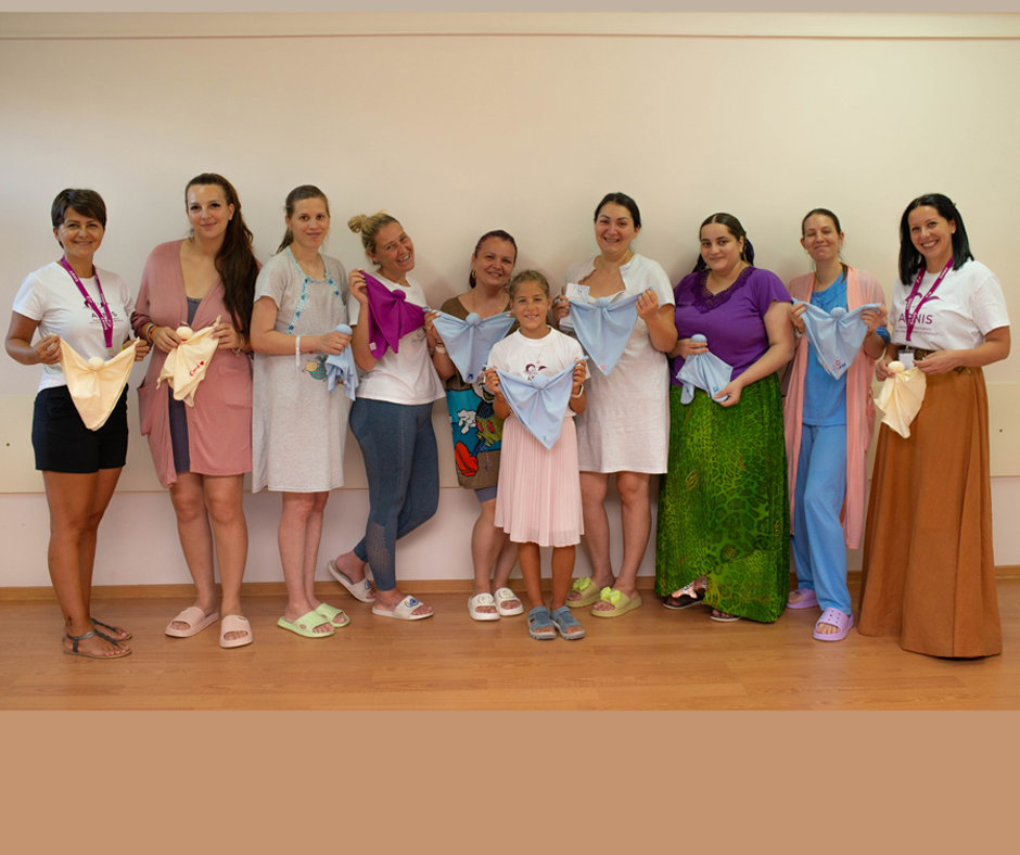 1. Atelier Papusa de Alinare Oradea_12.08.2025_73 CDS #ARNIS la Maternitatea din Oradea